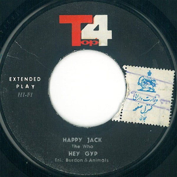 Herman's Hermits / Easybeats* / The Who / Eric Burdon & Animals* : No Milk Today / Friday On My Mind / Happy Jack / Hey Gyp (7", EP, Mono, Unofficial)