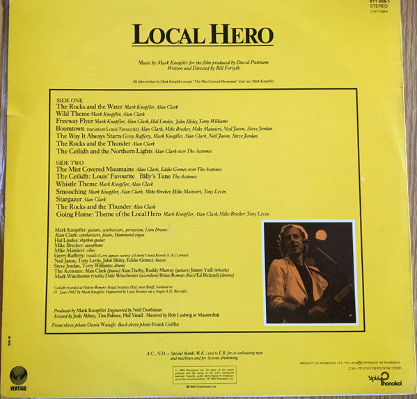 Mark Knopfler : Local Hero (LP, Album)