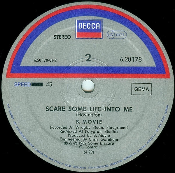 B·Movie* : Nowhere Girl (12", Single)