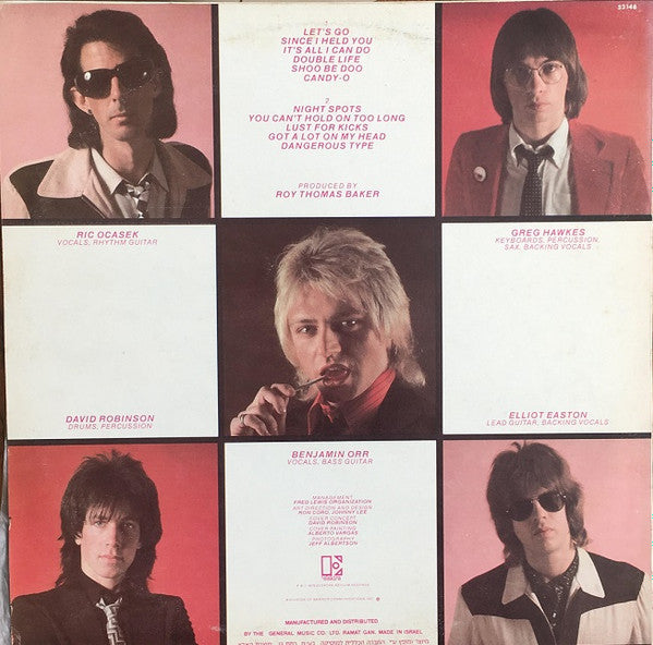 The Cars : Candy-O (LP, Album)