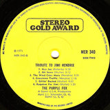 The Purple Fox : Tribute To Jimi Hendrix (LP, Album)