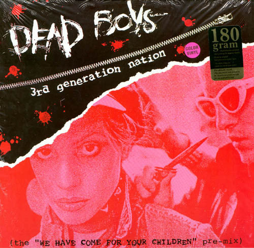 Dead Boys* : 3rd Generation Nation (LP, Album, Pin)
