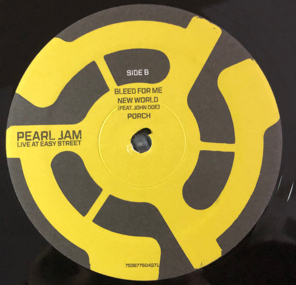 Pearl Jam : Live At Easy Street (12", EP, RSD, Ltd, RE, Gat)