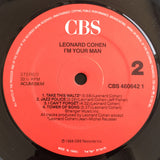 Leonard Cohen : I'm Your Man (LP, Album)