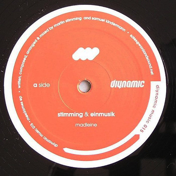 Stimming & Einmusik : Mesdames EP (12", EP)