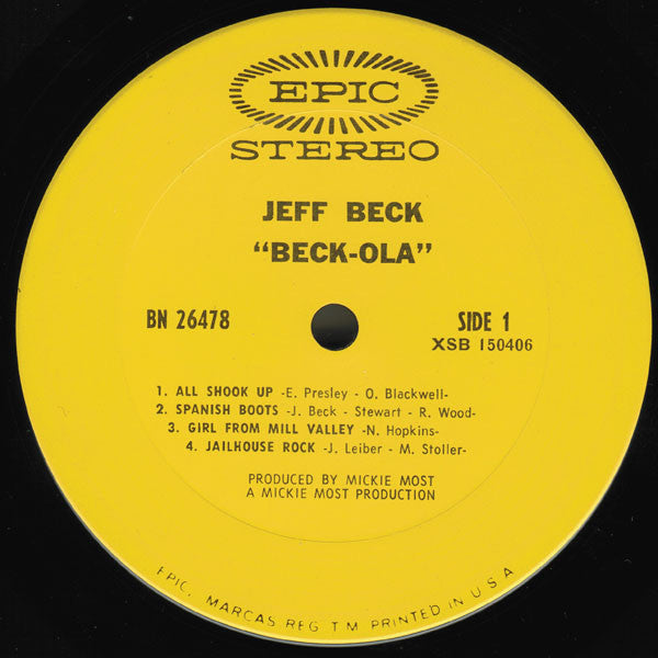 The Jeff Beck Group* : Beck-Ola (LP, Album)