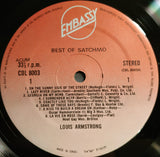 Louis Armstrong : The Best Of Satchmo (LP, Comp)