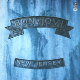 Bon Jovi : New Jersey (LP, Album, Whi)