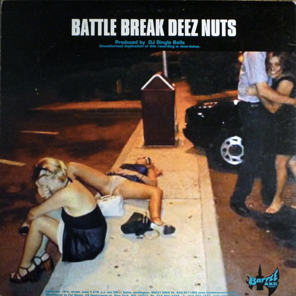 DJ Dingle Balls : Battle Break Deez Nuts (12")