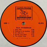 Ella Fitzgerald : Ella Fitzgerald (LP, Album, RE)