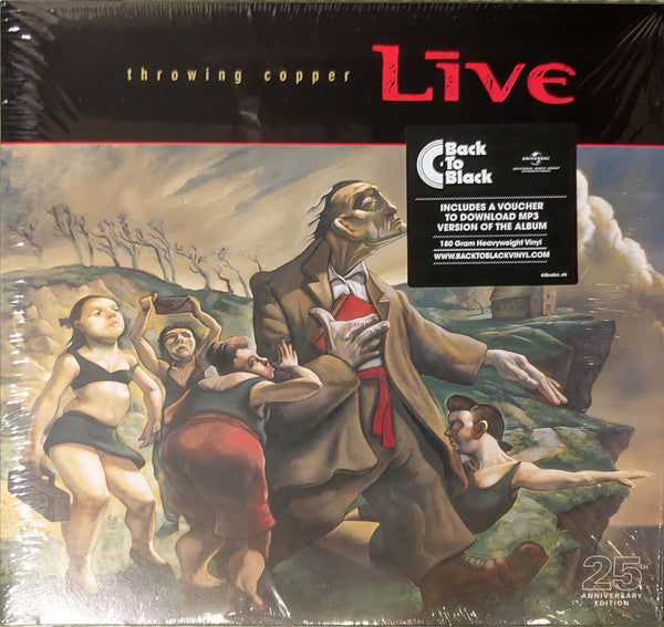 Live : Throwing Copper (2xLP, Album, RE, RM, Gat)