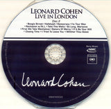 Leonard Cohen : Live In London (2xCD, Album, Dig)