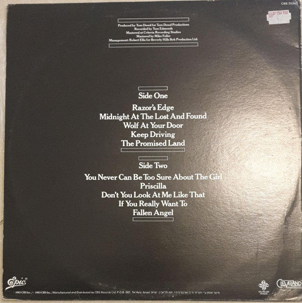 Meat Loaf : Midnight At The Lost And Found (LP, Album)