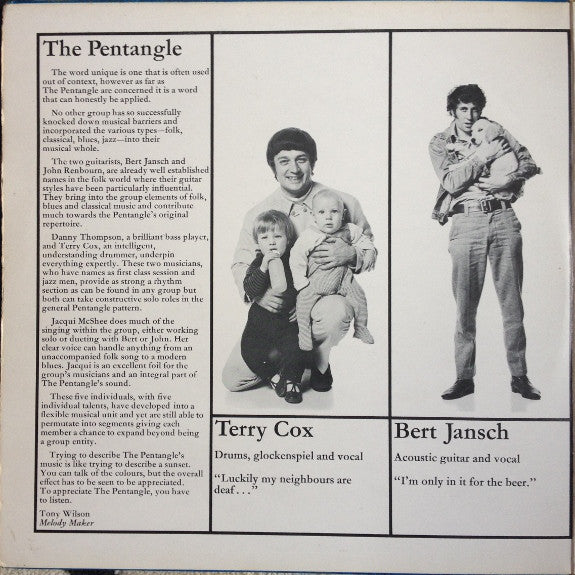 The Pentangle* : Sweet Child (2xLP, Album, RP, Gat)