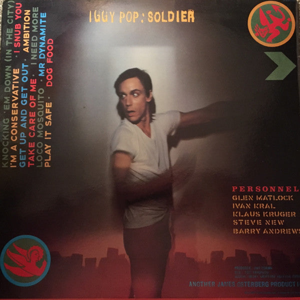 Iggy Pop : Soldier (LP, Album)