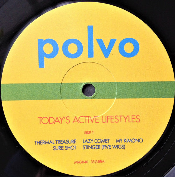 Polvo : Today's Active Lifestyles (LP, Album, RE)