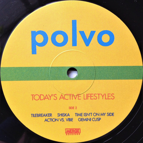 Polvo : Today's Active Lifestyles (LP, Album, RE)