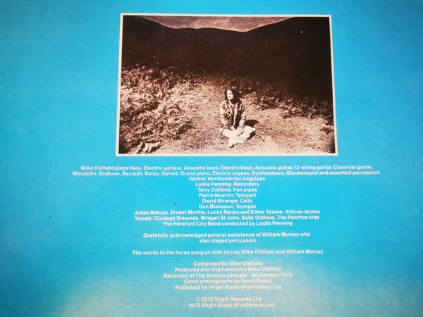 Mike Oldfield : Ommadawn (LP, Album, RE)