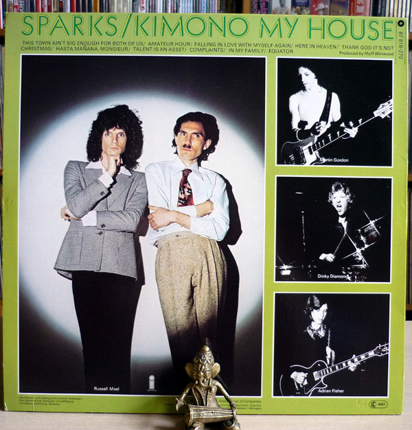 Sparks : Kimono My House (LP, Album, RP)