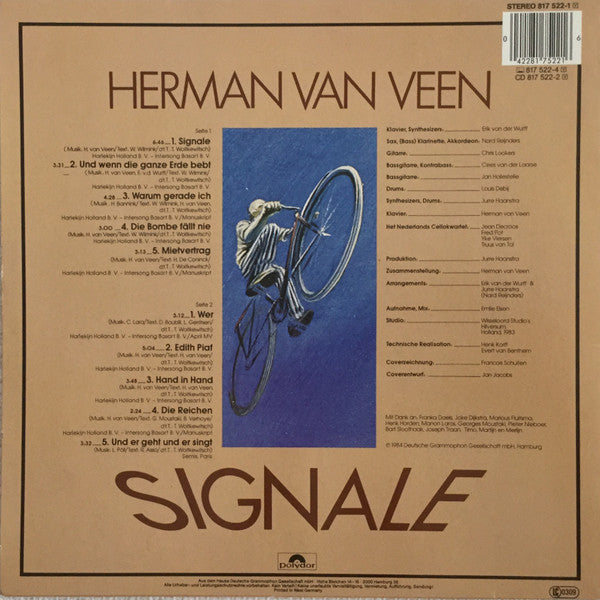 Herman van Veen : Signale (LP, Album)