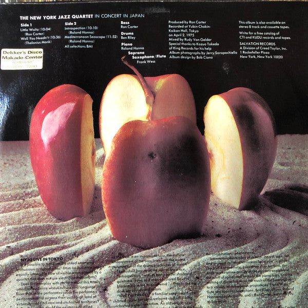 New York Jazz Quartet : In Concert In Japan (LP, Album)