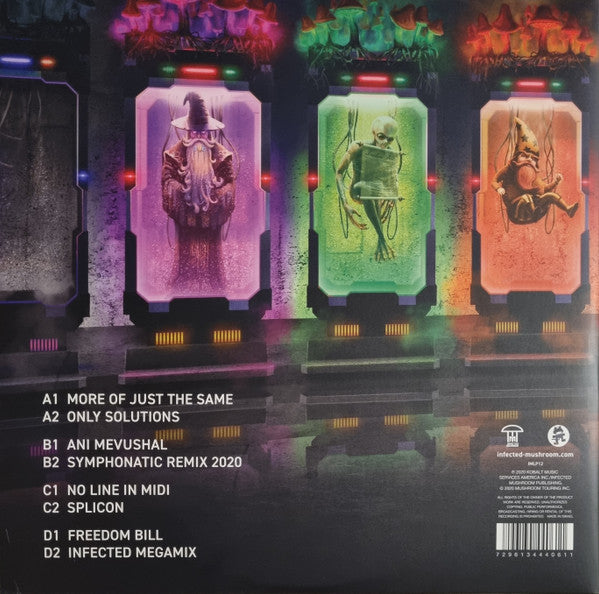 Infected Mushroom : More Than Just A Name (LP, Red + LP, Ora + Album, Ltd, Gat)