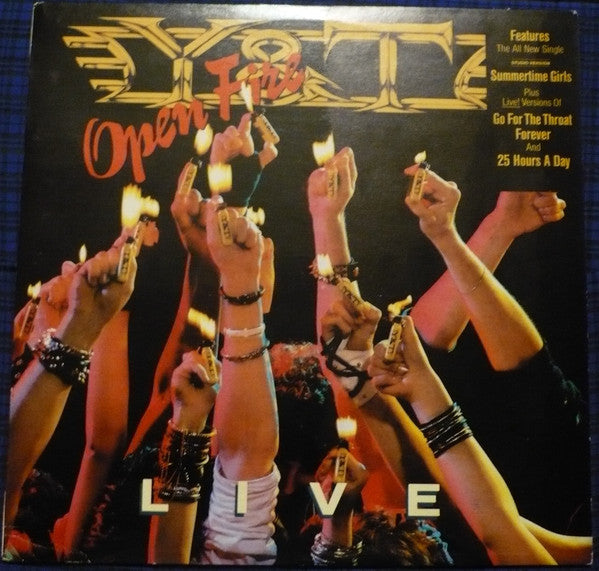 Y & T : Open Fire (LP, Album)