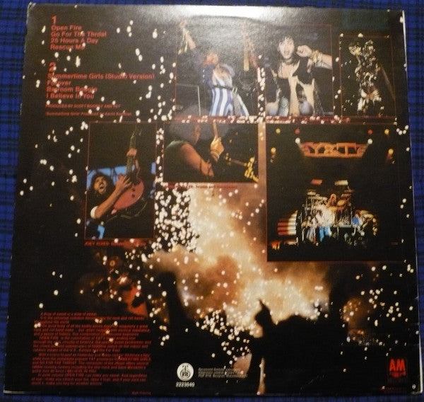 Y & T : Open Fire (LP, Album)
