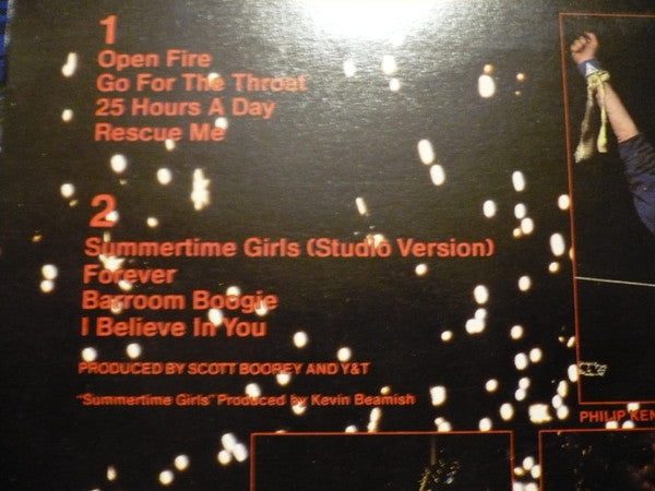 Y & T : Open Fire (LP, Album)