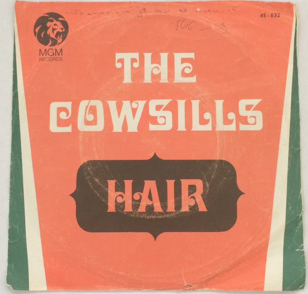The Cowsills : Hair / What Is Happy? (7", Single)