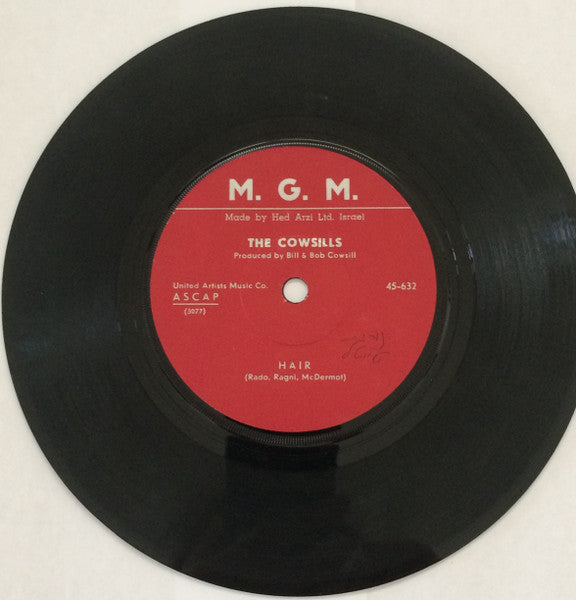 The Cowsills : Hair / What Is Happy? (7", Single)