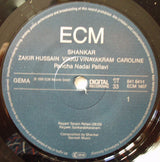 Shankar, Zakir Hussain, Vikku Vinayakram, Caroline (2) : Pancha Nadai Pallavi (LP, Album)