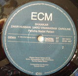 Shankar, Zakir Hussain, Vikku Vinayakram, Caroline (2) : Pancha Nadai Pallavi (LP, Album)