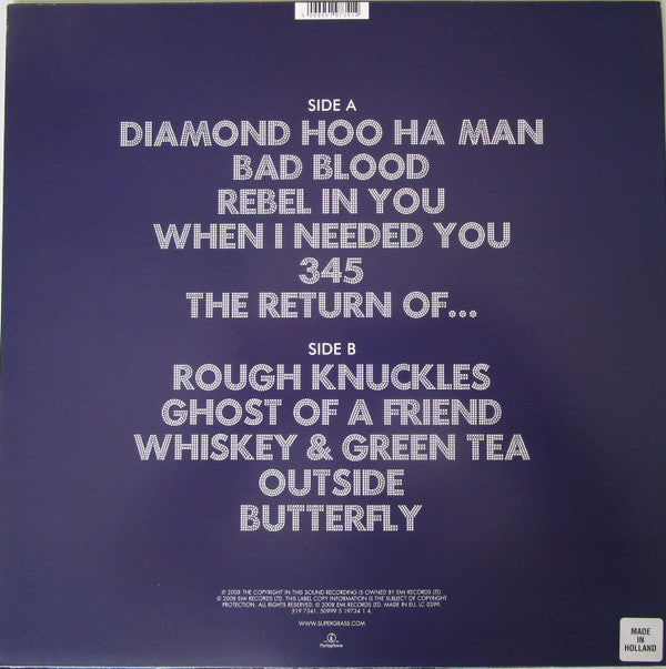 Supergrass : Diamond Hoo Ha (LP, Album)