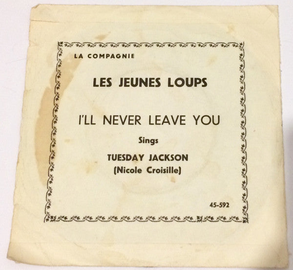 Tuesday Jackson (Nicole Croisille)* / The T And B* : La Compagnie - Les Jeunes Loups  (7", Single, Mono)