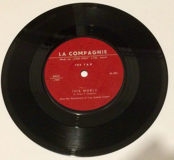 Tuesday Jackson (Nicole Croisille)* / The T And B* : La Compagnie - Les Jeunes Loups  (7", Single, Mono)