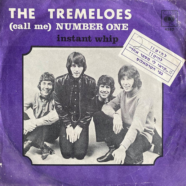 The Tremeloes : (Call Me) Number One (7", Single)