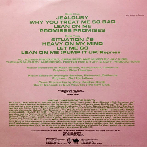 Club Nouveau : Life, Love & Pain (LP, Album)