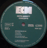 Keith Jarrett : Concerts (LP, Album)