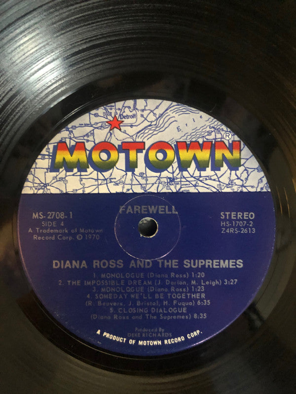 Diana Ross & The Supremes* : Farewell (2xLP, Album, Ind + Box)
