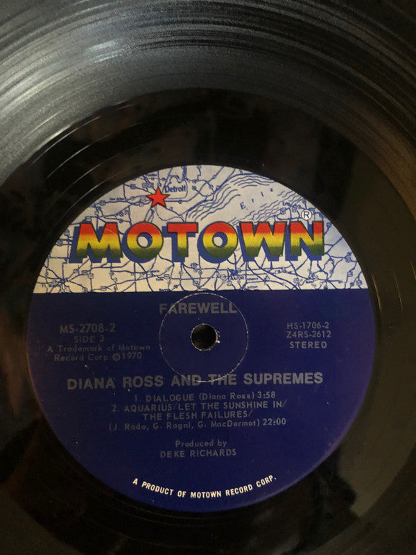 Diana Ross & The Supremes* : Farewell (2xLP, Album, Ind + Box)