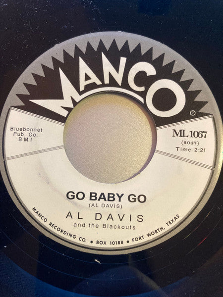 Al Davis (7) : Ricky Tic / Go Baby Go (7", RE)