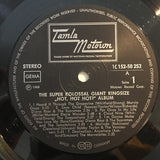 Various : Tamla Motown Is Hot, Hot, Hot! (The Super Kolossal Giant Kingsize "Hot, Hot, Hot" Album) (2xLP, Comp, Gat)