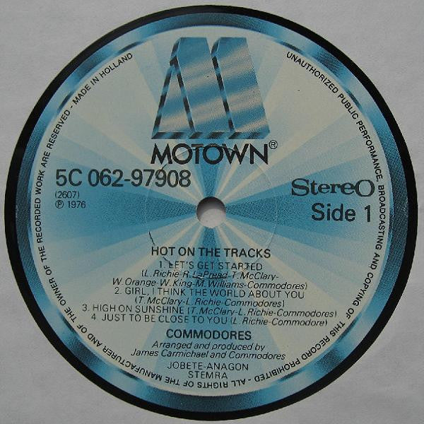 Commodores : Hot On The Tracks (LP, Album)