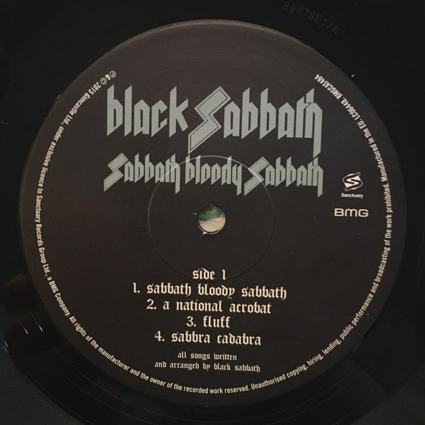 Black Sabbath : Sabbath Bloody Sabbath (LP, Album, RE, RP, Gat)