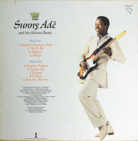 King Sunny Adé and His African Beats* : Synchro System (LP, Album)