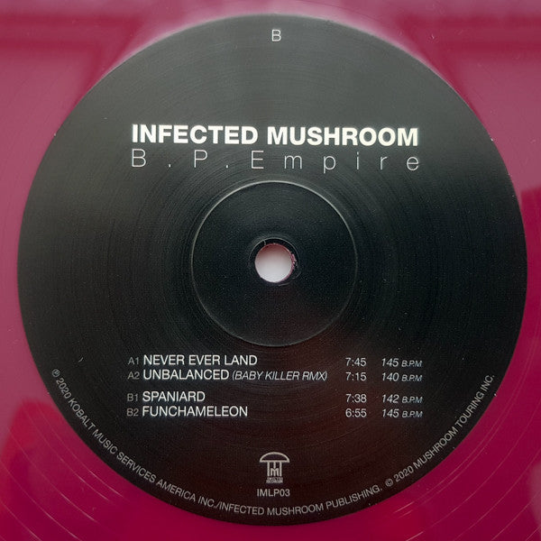 Infected Mushroom : B.P.Empire (LP, Album, Bor + LP, Pur + Album, RE, Gat)