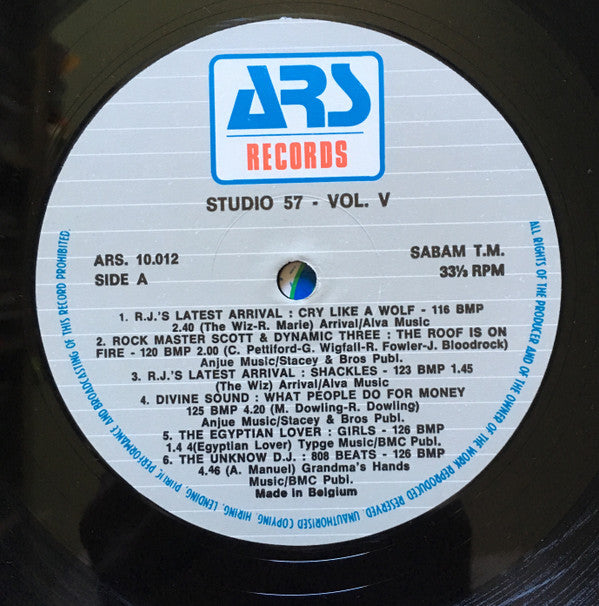 Various : Studio 57 Vol.5 (LP, Comp, Mixed)