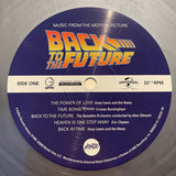 Various : Back To The Future (Music From The Motion Picture Soundtrack) (LP, Album, Comp, RE, DeL)