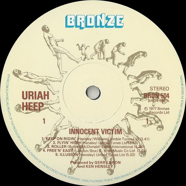 Uriah Heep : Innocent Victim (LP, Album)